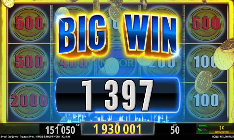 EyeOfTheQueenTreasureCoins_FG_BigWin